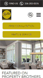 Mobile Screenshot of greensborowindowsales.com